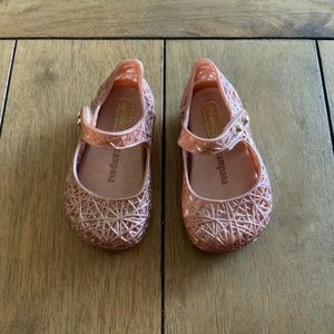 Mini Melissa Rose Gold Campana Zig Zag